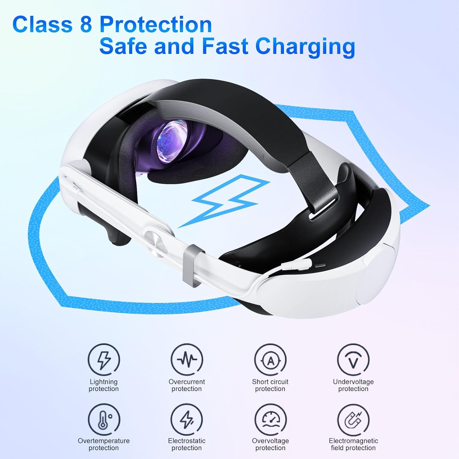 🔥Meta Quest 3 Battery Strap 2025 - 10000mAh Official Fit Elite Strap Upgrade | 2X Playtime & Zero Neck Pain! TikTok's #1 VR Accessory of 2025⚡ 🔥Meta Quest 3 Battery Strap 2025 - 10000mAh Official Fit Elite Strap Upgrade | 2X Playtime & Zero Neck Pain! TikTok's #1 VR Accessory of 2025⚡